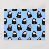Cute Little Nuns Briefkaart (Voorkant)