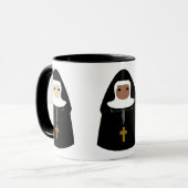 Cute Little Nuns Mok (Voorkant links)
