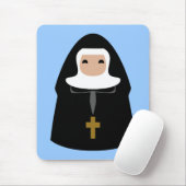 Cute Little Nuns Muismat (Met muis)