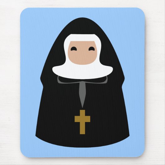 Cute Little Nuns Muismat (Voorkant)
