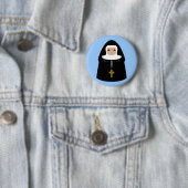 Cute Little Nuns Ronde Button 5,7 Cm (In situ)