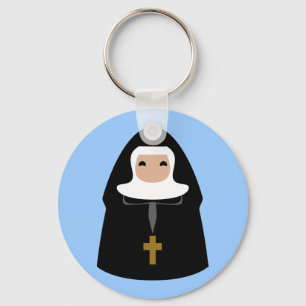 Cute Little Nuns Sleutelhanger