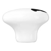 Cute Little Orca Whale Keramische Knop (Zijkant)