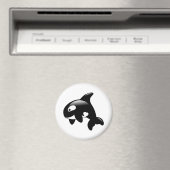 Cute Little Orca Whale Magneet (Insitu (Vaatwasser))