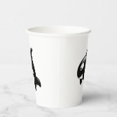 Cute Little Orca Whale Papieren Bekers (Rechts)