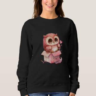 Cute Little Owl Valetines Animal Love  25 Trui
