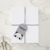Cute Little Panda Beer Birthday Cadeaulabel (Met Touw)