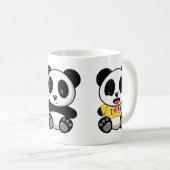 Cute Little Pandas Koffiemok (Voorkant rechts)
