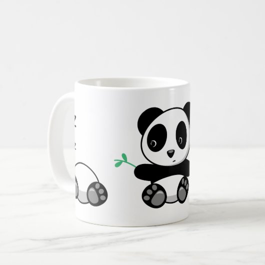 Cute Little Pandas Koffiemok (Voorkant links)