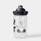 Cute Little Pandas Waterfles (Achterkant)