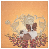 Cute little papillon stof (Close Up)