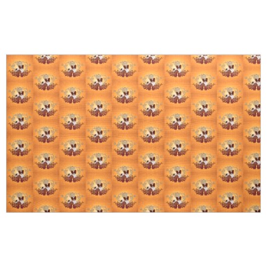 Cute little papillon stof (Yard (91,4 cm))