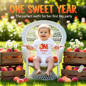  Cute Little Peach First Birthday