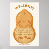 Cute Little Peanut *Welcome Sign Poster ONLY* (Voorkant)