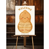 Cute Little Peanut *Welcome Sign Poster ONLY*