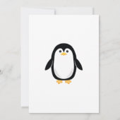 Cute Little Penguin Kaart (Achterkant)
