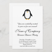 Cute Little Penguin Kaart (Voorkant / Achterkant)