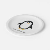 Cute Little Penguin Papieren Bordje (Gekanteld)