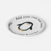 Cute Little Penguin Papieren Bordje (Gekanteld)