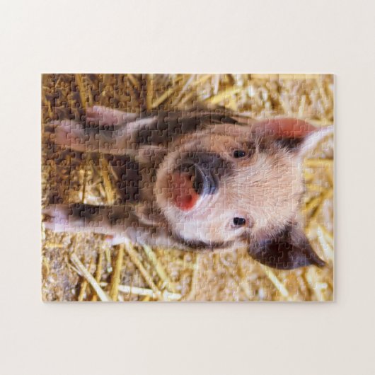 Cute Little Piglet Legpuzzel (Horizontaal)