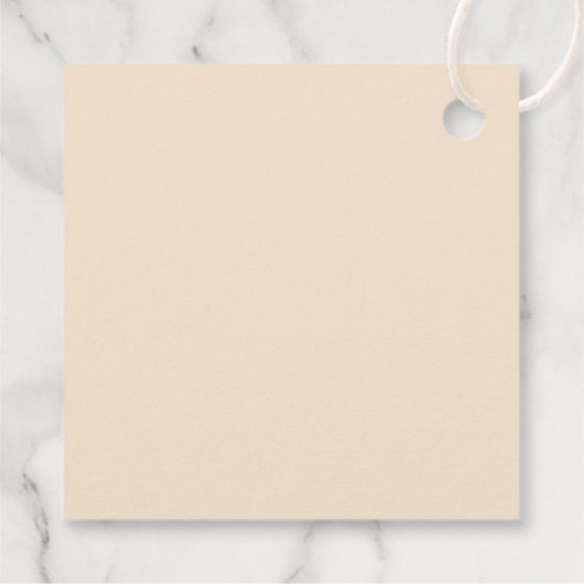 Cute Little Pumpkin-Baby shower Bedankjes Labels (Achterkant)