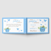 Cute Little Pumpkin Baby Shower Gastenboek (Volledig)