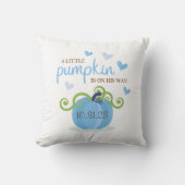 Cute Little Pumpkin Baby Shower Napkins Kussen (Voorkant)