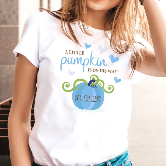 Cute Little Pumpkin Baby Shower T-shirt