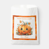 Cute Little Pumpkin Birthday Bedankzakje (Voorkant)