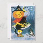  Cute Little Pumpkin Halloween Kaart (Voorkant)