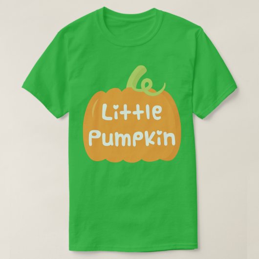 Cute Little Pumpkin T-shirt (Design voorkant)