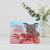 Cute Little Puppy Briefkaart (Staand voorkant)