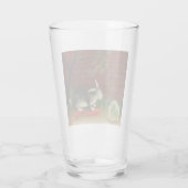 Cute Little Rabbit (Pet Animal) (Henri Rousseau) Glas (Achterkant)