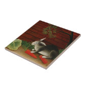 Cute Little Rabbit (Pet Animal) (Henri Rousseau) Tegeltje (Zijkant)