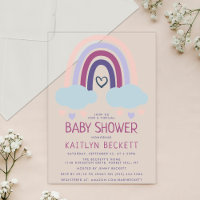 Cute Little Rainbow-Baby shower