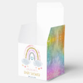 Cute Little Rainbow-Baby shower Bedankdoosjes (Geopend)