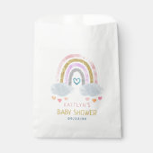 Cute Little Rainbow-Baby shower Bedankzakje (Voorkant)