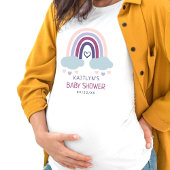 Cute Little Rainbow-Baby shower T-shirt