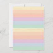 Cute Little Ray of Sunshine Baby First Birthday Kaart (Achterkant)