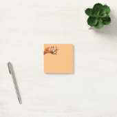 Cute Little Red Panda Post-it® Notes (Kantoor)