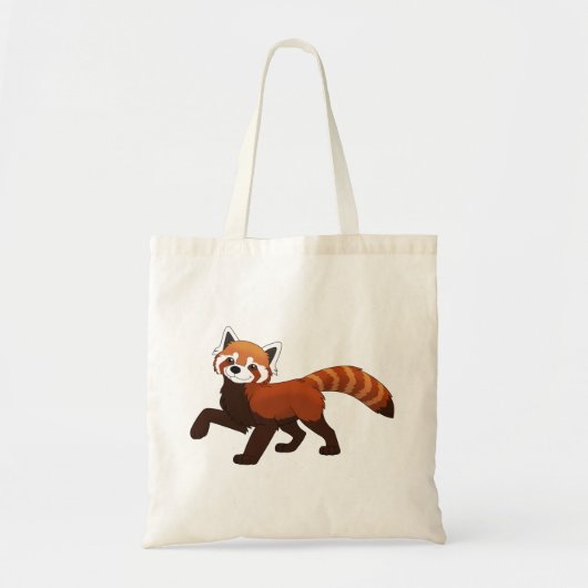 Cute Little Red Panda Tote Bag (Voorkant)