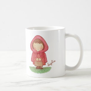 Cute Little Red Riding Hood Folk Tale Mok