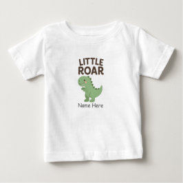 Cute Little Roar Dinosaur Baby & Peuter T-Shirt