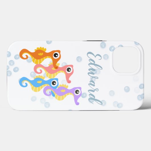 Cute Little Seapaarden Case-Mate iPhone Case (Achterkant (horizontaal))