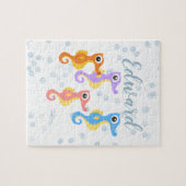 Cute Little Seapaarden Legpuzzel (Horizontaal)