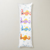 Cute Little Seapaarden Lichaamskussen (Achterkant (Verticaal))