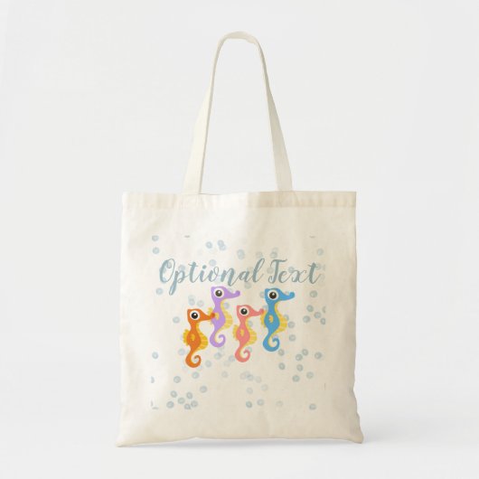 Cute Little Seapaarden Tote Bag (Voorkant)