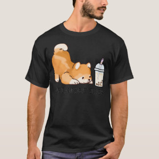 Cute Little Shiba heeft meer Boba nodig T-shirt