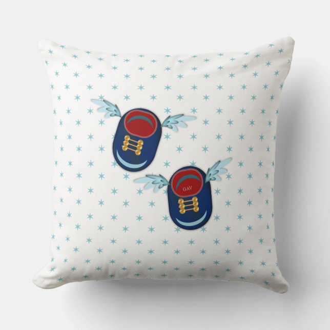 Cute little shoes kussen (Voorkant)