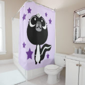Cute Little Skunk Douchegordijn (In situ)